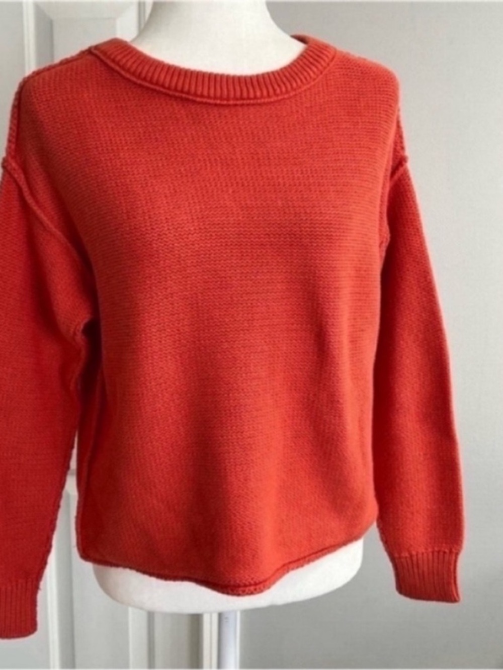 Chelsea & Theodore Sweater
Tangerine Size S